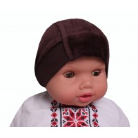 Шапка 0412-99-165-3 Коричневий Шапка 0412-99-165-3 Коричневий