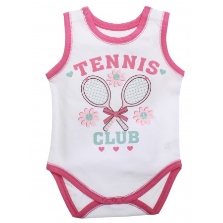 Боді для дівчаток 1850-55-232-002 Білий